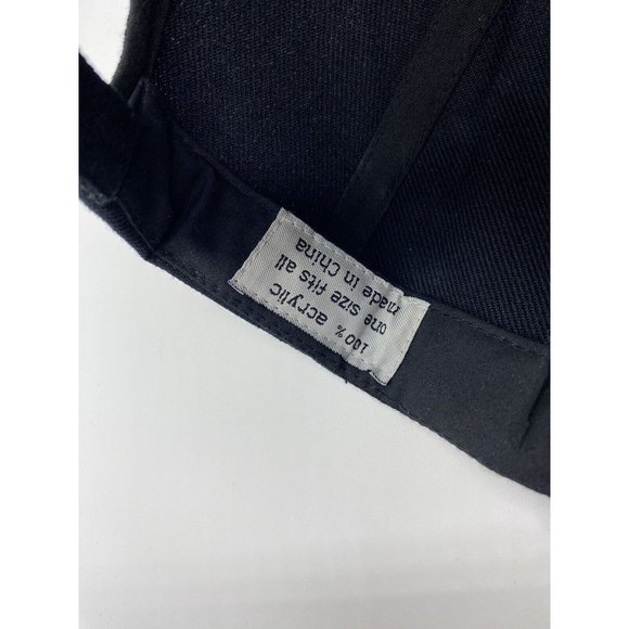 WWII Veteran Navy Blue Adjustable Adult Baseball Cap Hat Military Hook-Loop - Picture 7 of 7